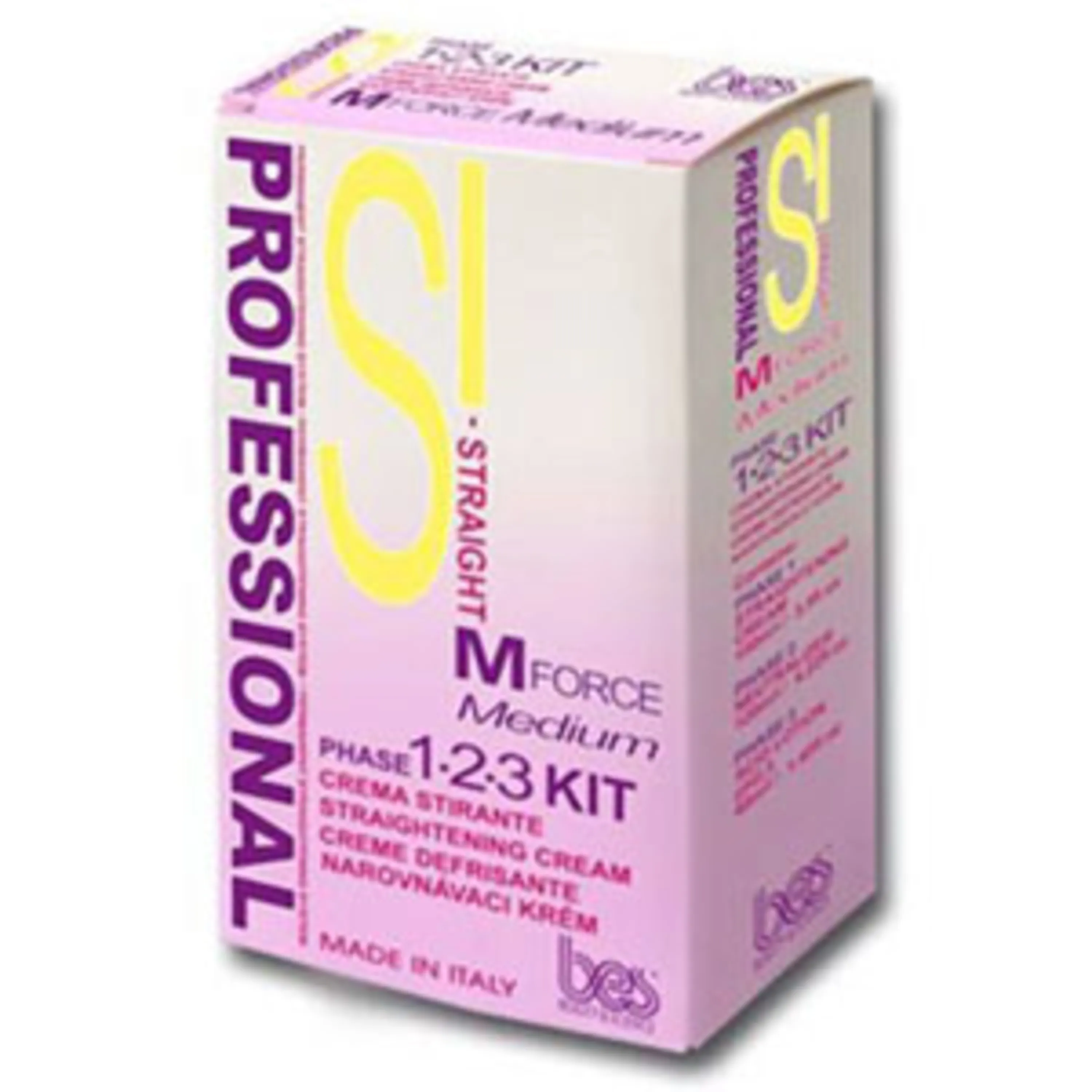 صاف کننده موی سر بس رنگ شده مدل mforce medium  کیت سه عددی  